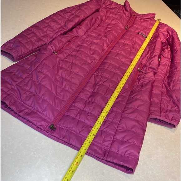 New W’s Patagonia nano puff parka size S Amaranth with tags ⭐️⭐️⭐️⭐️ - Picture 8 of 17